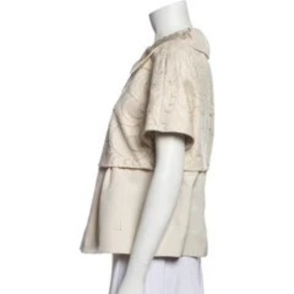 Rena Lange Silk Evening Jacket - Picture 3 of 5